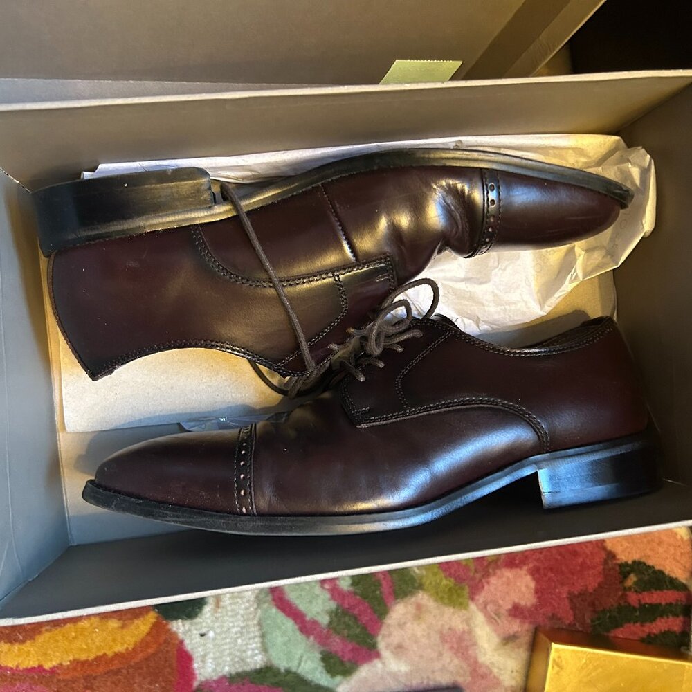 Joseph Abboud Leather Loafers, size 9.5